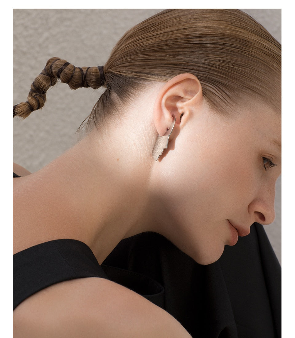 Gold Shadow Earrings