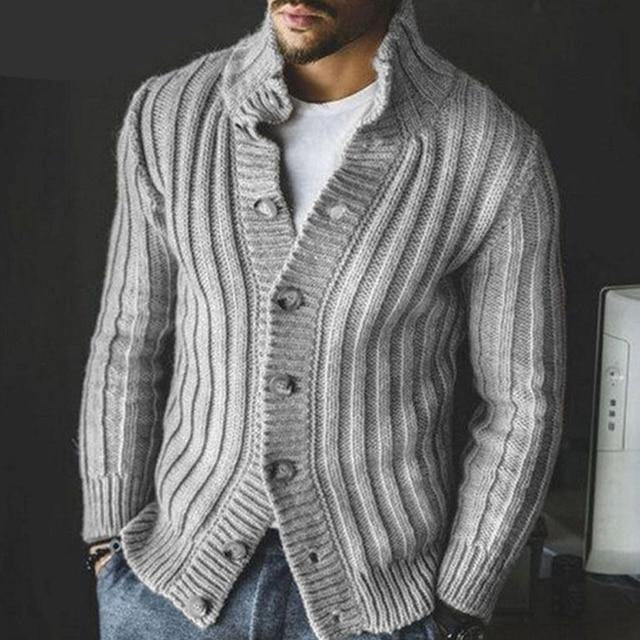 Harker Men's Turtleneck Cardigan