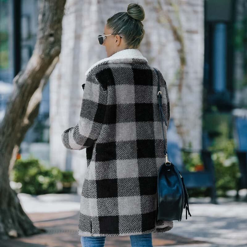 Alexandrina Women's Plaid Coat