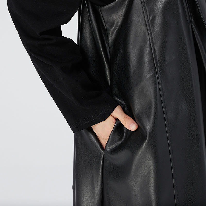 Venya Women's Faux Leather Dress