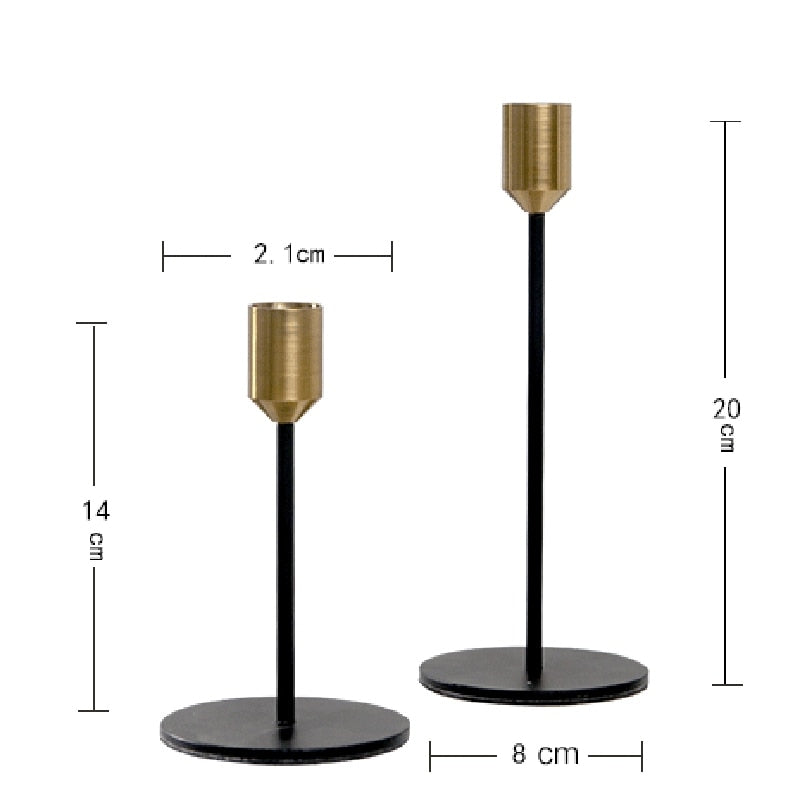 Mira Gothic Candle Holders