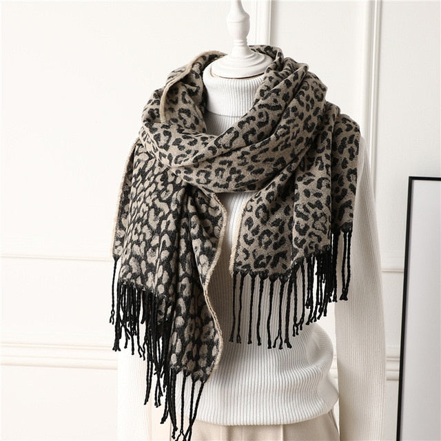 Leopard Scarf
