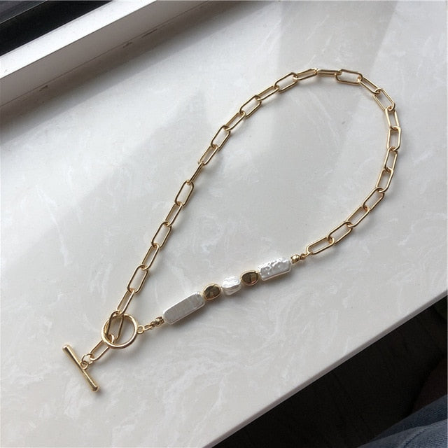 Chain Lariat Necklace