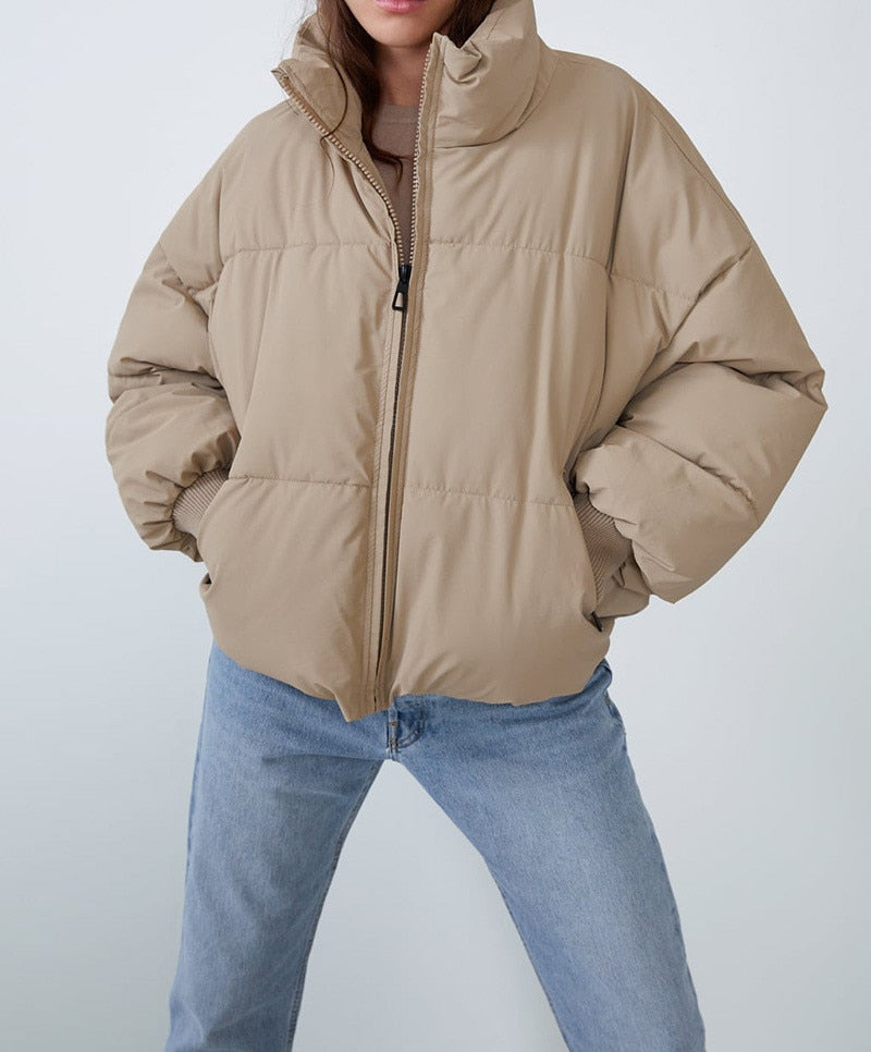 Wooden Women's Puff Jacket