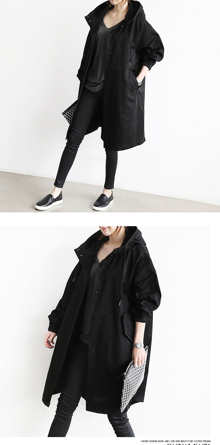 Margherite Hooded Women's Trenchcoat