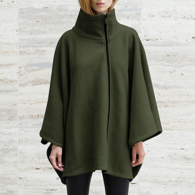 Harmony Women's Turtleneck Poncho