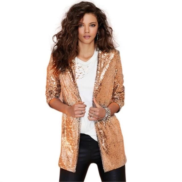 Poppy Women's Sequin Blazer