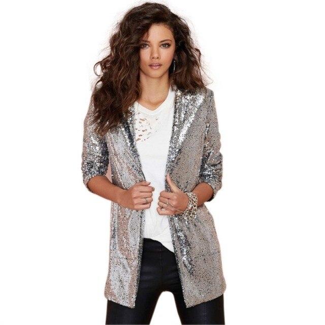 Poppy Women's Sequin Blazer
