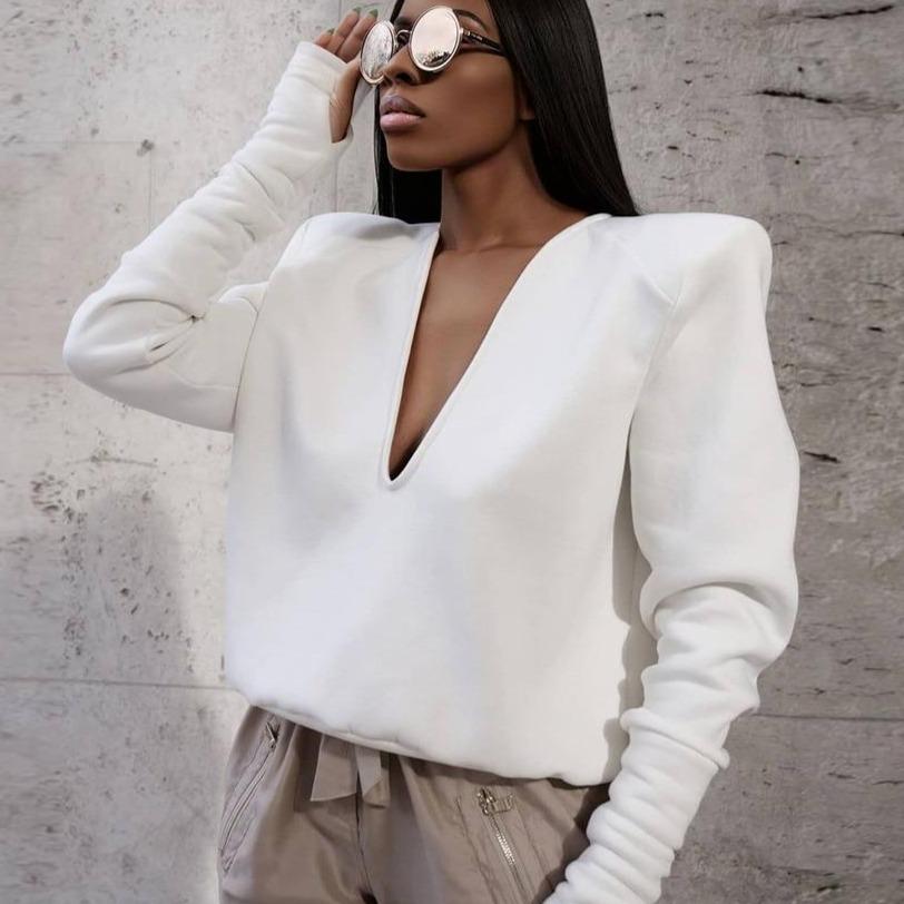 Greta Women's  V-Neck Shirt