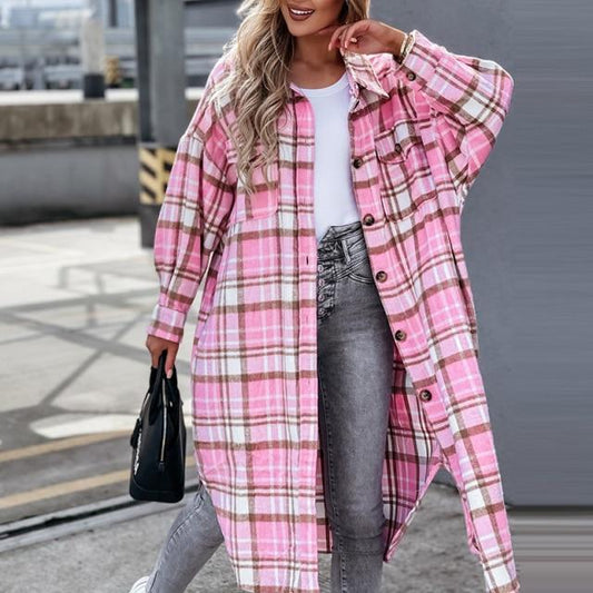 Janne Oversized Women's Collared Shirt