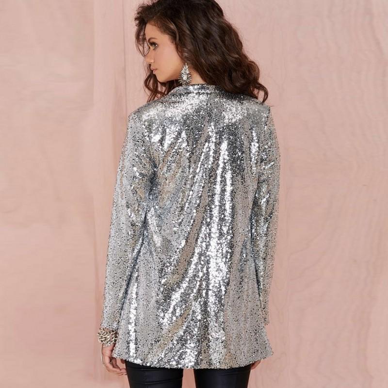 Poppy Women's Sequin Blazer
