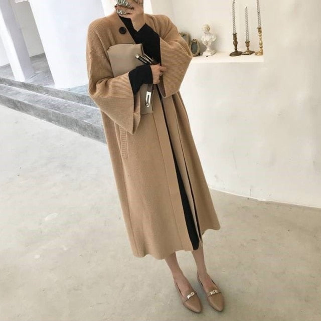 Wilhelmina Women's Long Sweater