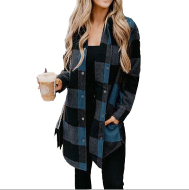 Sonja Women's Plaid Shirt