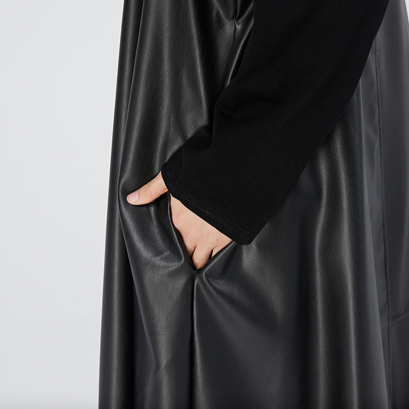 Venya Women's Faux Leather Dress